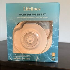 Lifelines Bath Diffuser Set - Essential Oil Diffuser, NEW